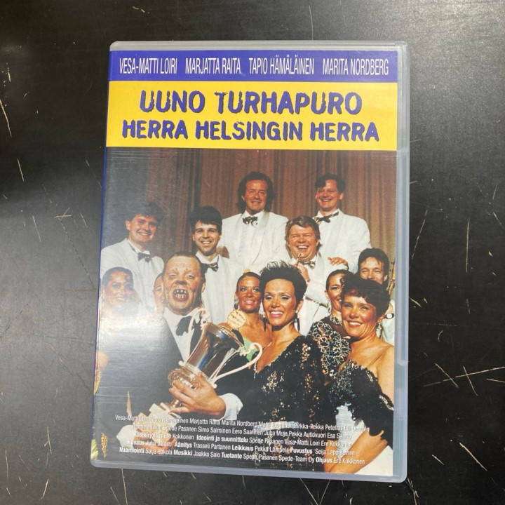 Uuno Turhapuro - herra Helsingin herra DVD (VG+/M-) -komedia-